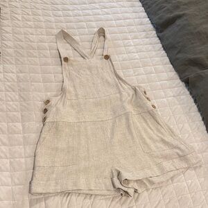 Show Me Your MuMu Beige Linen Garment